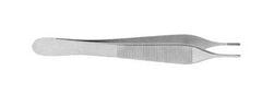 V. Mueller Dressing Forceps Hudson 4-7/8 Inch Length Mid Grade Stainless Steel Serrated - M-804409-1371 - Each