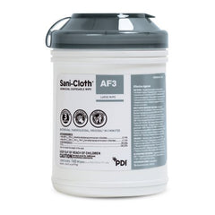 Professional Disposables Sani-Cloth® AF3 Surface Disinfectant Cleaner Premoistened Germicidal Wipe 160 Count Canister Disposable Mild Scent NonSterile - M-804411-3205 - CN/1