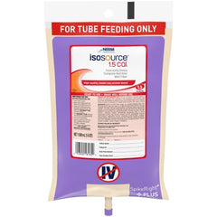 Nestle Healthcare Nutrition Tube Feeding Formula Isosource® 1.5 Cal 50.7 oz. Bag Ready to Hang Unflavored Adult