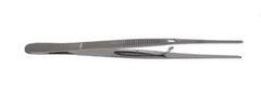 V. Mueller Clamp Applying Forceps V. Mueller® 5-1/2 Inch Length Surgical Grade Stainless Steel NonSterile NonLocking Thumb Handle with Catch Straight Straight, Without Lock - M-805198-3139 - Each