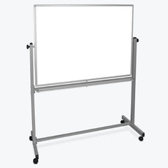 Luxor Reversible White Board 48 W X 36 H Inch