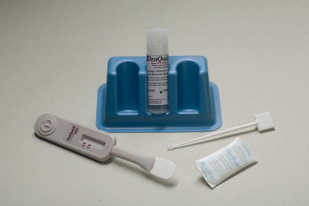 Orasure Technologies Rapid Test Kit OraQuick® HCV Antibody Test Hepatitis C Test Whole Blood Sample 100 Tests
