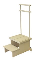 Wolf X-Ray Step Stool X-Ray 2-Steps Polyethylene 16 Inch Step Height - M-805796-2297 - Each