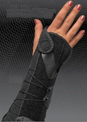 Professional Products Wrist Support eZY WRAP® Sidewinder™ Standard Felt Left Hand Black One Size Fits Most
