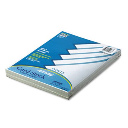 Pacon® Array Card Stock, 65lb, 8.5 x 11, White, 100/Pack