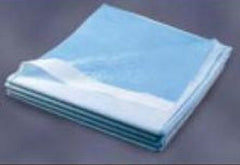 Tidi Products Stretcher Sheet Avalon® Flat 40 X 90 Inch Blue Tissue / Poly Disposable