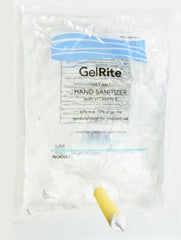 DermaRite Industries Hand Sanitizer GelRite® 1,000 mL Ethyl Alcohol Gel Dispenser Refill Bag