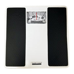 Health O Meter Floor Scale Health O Meter® Dial Display 270 lbs. Capacity Black / White Analog