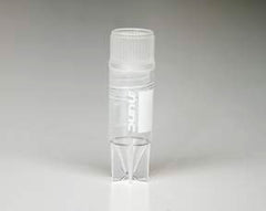 Fisher Scientific Nunc™ Cryogenic Tube Conical Bottom, Star Foot Style Plain 12.5 X 42 mm 1 mL Without Color Coding Screw Cap Polypropylene Tube