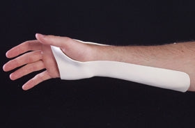 Alimed Wrist Splint Ulnar Gutter Multi-Form Plastic Left or Right Hand White Small / Medium