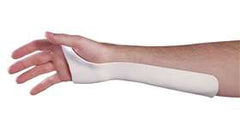 Alimed Wrist Splint Ulnar Gutter Multi-Form Plastic Left or Right Hand White Medium / Large