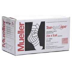 Mueller Sports Medicine Athletic Tape Tear-Light Tape® 2 Inch X 5 Yard White NonSterile