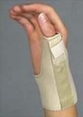 Scott Specialties Thumb Splint Small / Medium Left Hand Beige