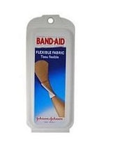 Johnson & Johnson Consumer Adhesive Strip Band-Aid® 3/4 X 3 Inch Fabric Rectangle Tan Sterile