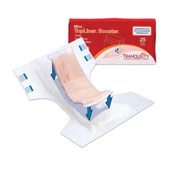 Principle Business Enterprises Incontinence Booster Pad TopLiner™ Mini 2-3/4 X 10-1/2 Inch Moderate Absorbency Polymer Core One Size Fits Most Adult Unisex Disposable - M-807572-3588 - Pack of 1