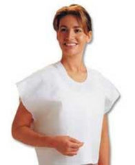 Tidi Products Exam Cape Mauve One Size Fits Most Front / Back Opening Without Closure Unisex