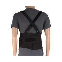 Mabis Healthcare Back Support Belt DMI® One Size Fits Most Tension Pull Straps 40 to 54 Inch Waist Circumference Adult