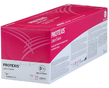 Cardinal Surgical Glove Protexis™ Latex Classic Size 9 Sterile Pair Latex Extended Cuff Length Smooth Cream Not Chemo Approved - M-808249-3135 - Case of 200