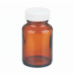 Fisher Scientific Boston Round Bottle Narrow Mouth Glass 125 mL (4 oz.)