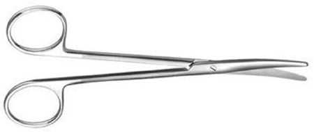 V. Mueller Dissecting Scissors Vital® Metzenbaum 5-3/4 Inch Length Surgical Grade Stainless Steel / Tungsten Carbide NonSterile Finger Ring Handle Straight Blunt Tip / Blunt Tip - M-809614-3814 - Each