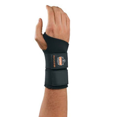 Ergodyne Wrist Support ProFlex® 670 Ambidextrous Double Strap Neoprene Left or Right Hand Black Large