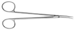 V. Mueller Tenotomy Scissors V. Mueller® Potts 6 Inch Length Surgical Grade Stainless Steel NonSterile Finger Ring Handle Curved Blunt Tip / Blunt Tip - M-809955-1960 - Each