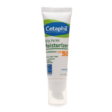 Galderma Laboratories Facial Moisturizer Cetaphil® with Sunscreen 1.7 oz. Tube Unscented Lotion