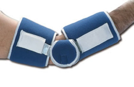 Alimed Elbow Brace Alimed® Small Hook and Loop Closure Left or Right Elbow 9 to 11 Inch Circumference Blue