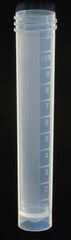 Fisher Scientific Axygen™ Transport Tube Conical Bottom, Skirted Plain 10 mL Blue Screw Cap Polypropylene Tube