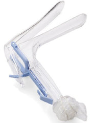 Welch Allyn Vaginal Speculum KleenSpec® 580 Series Premium With Sheath NonSterile Office Grade Acrylic Large Double Blade Duckbill Disposable Corded Light Source Compatible - M-810551-1123 - Case of 48