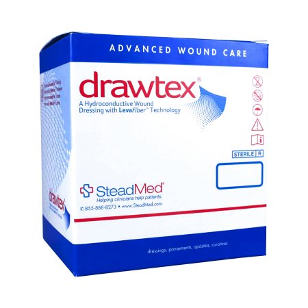 Urgo Medical North America LLC Non-Adherent Dressing Drawtex® LevaFiber 3 X 30 Inch Sterile