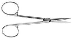 V. Mueller Strabismus Scissors Knapp Surgical Grade Slightly Curved Blunt Tip / Blunt Tip - M-810728-4360 - Each