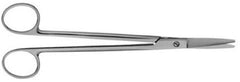 V. Mueller Facelift Scissors V. Mueller® Gorney 7-1/4 Inch Length Surgical Grade Stainless Steel NonSterile Finger Ring Handle Straight Blunt Tip / Blunt Tip - M-810732-4299 - Each