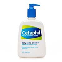 Galderma Laboratories Facial Cleanser Cetaphil® Daily Facial Cleanser Liquid 16 oz. Pump Bottle Unscented