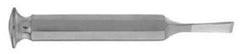 V. Mueller Osteotome V. Mueller® Tessier 15 mm Straight Blade OR Grade Stainless Steel NonSterile 6-1/4 Inch Length - M-810780-4035 - Each