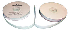 Fabrication Enterprises Self-Adhesive Loop Strapping 1/2 Inch X 10 Yard White