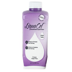 Global Health Products Oral Protein Supplement LiquaCel™ Grape Flavor Ready to Use 32 oz. Bottle