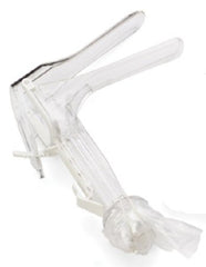Welch Allyn Vaginal Speculum KleenSpec® 580 Series Premium Pederson with Sheath NonSterile Office Grade Acrylic Small Double Blade Duckbill Disposable Corded Light Source Compatible - M-811341-2387 - Box of 18