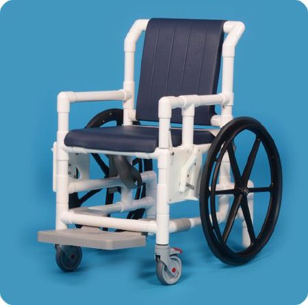 IPU Shower Chair ipu® Swing Arm - Left PVC Frame Padded Back