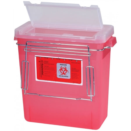 Harloff Replacement Sharps Container with Bracket V-Series Bemis® V-Series Carts