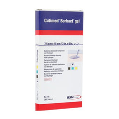 BSN Medical Hydrogel Dressing Cutimed® Sorbact® 3 X 6 Inch Rectangle Sterile