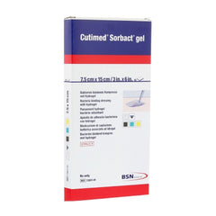 BSN Medical Hydrogel Dressing Cutimed® Sorbact® 3 X 6 Inch Rectangle Sterile