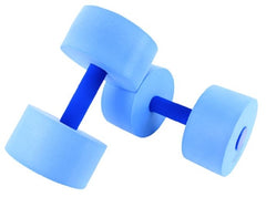 Fabrication Enterprises Aquatic Dumbbell Pair Round Heads CanDo® Hand Bar 2 lbs.
