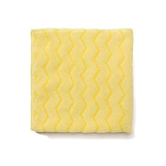 RJ Schinner Co Cleaning Cloth HYGEN™ Medium Duty Yellow NonSterile Microfiber 16 X 16 Inch Reusable - M-812119-4838 - Case of 12