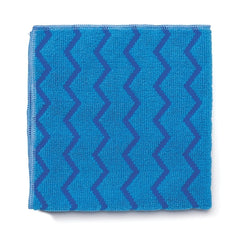 RJ Schinner Co Cleaning Cloth HYGEN™ Medium Duty Blue NonSterile Microfiber 16 X 16 Inch Reusable - M-812123-3482 - Case of 12