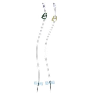 B. Braun Arteriovenous Fistula Needle Buttonhole® AVF 16 Gauge 1 Inch 12 Inch Tubing Without Port - M-812422-2761 - Case of 115