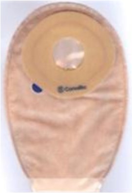 Convatec Ostomy Pouch Esteem® + One-Piece System 12 Inch Length 1-13/16 Inch Stoma Drainable Pre-Cut