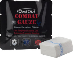 Z-Medica Hemostatic Dressing QuikClot Combat Gauze® LE 3 Inch X 4 Yard 1 per Pack Individual Packet Kaolin Sterile