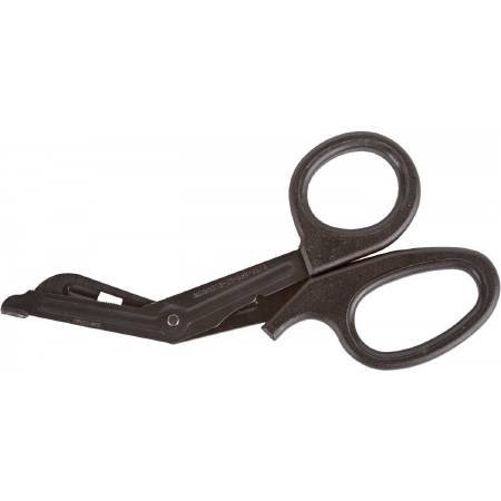 North American Rescue Trauma Shears North American Rescue 7-1/4 Inch Length Surgical Grade Stainless Steel NonSterile Finger Ring Handle Angled Blunt Tip / Blunt Tip - M-812817-1843 - Each