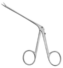 V. Mueller Ear Forceps V. Mueller® Noyes 5-1/8 Inch Length Stainless Steel Finger Ring Handle Fine Delicate Serrated Aliigator Jaws - M-813040-4327 - Each